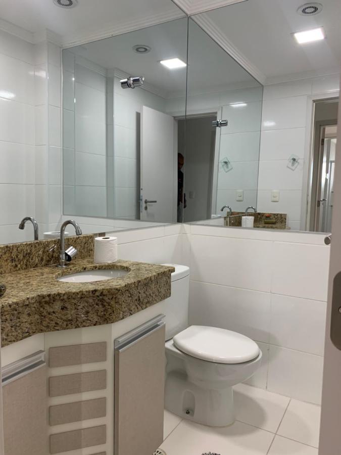 Último andar, varanda gourmet, vista da praia Praia Grande (Santos) Exterior foto